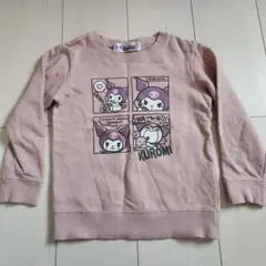 Kuromi　クロミちゃん サンリオ　トレーナー 110