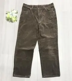レディース　コーデュロイパンツ　ウエスト78〜82(3L相当) b0540