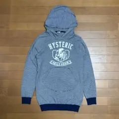 HYSTERIC GLAMOUR チェーン刺繍 パーカー ボーダー ワンピース