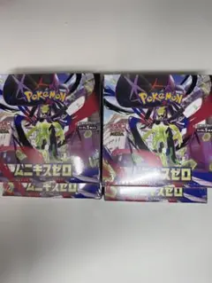 ポケモンカード　ムニキスゼロ　4box シュリンク付き