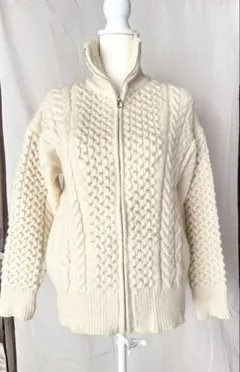 ジップアップカーディガン