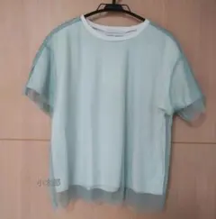 シーズンリーズン　SEASON REASON　チュール付カットソー　Мサイズ