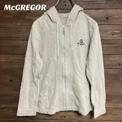 ♦︎【マックレガー】McGREGOR フード付きパーカー 刺繍ロゴ L