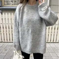 selectshop k Oversize knit (gray)