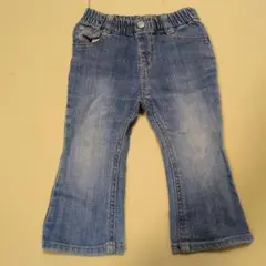 デニムパンツ 80cm ブルー