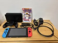 Nintendo Switch 本体 グレー ドック付き　桃鉄セット　バラ売り可 Nintendo Switch 本体 グレー 桃鉄ソフト付き - メルカリ