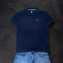 90s 00s NIKE faded polo shirts y2k c-boyのサムネイル