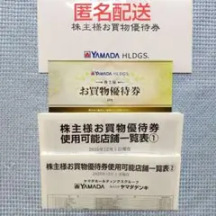 ヤマダ電機 株主優待券 500円 x 10枚 (5000円分)　送料込　匿名配送