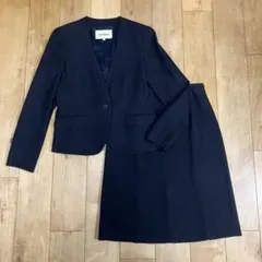 【美品】Paul Stuart ネイビー スーツ セット ツイード M サイズ6