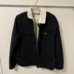 Bershka ブラックデニムジャケット Lサイズ