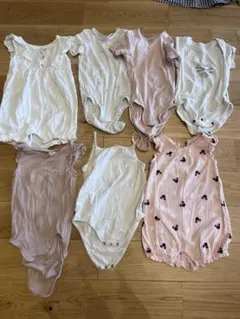 ベビー肌着、ロンパース7点セット12m 80cm