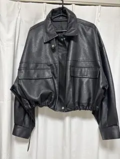 レザーブルゾン レザージャケット