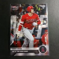 大谷翔平 2021 Topps Now MVP受賞記念カード OS-40