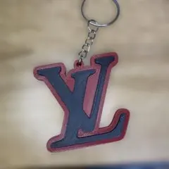 VLロゴ キーホルダー レッド・ブラック