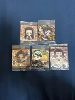 鬼滅の刃ウエハースシール5枚セット