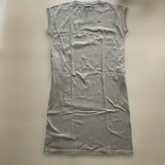 ラコステ 別注 ノースリーブ ワンピース 36 ベージュ　J4