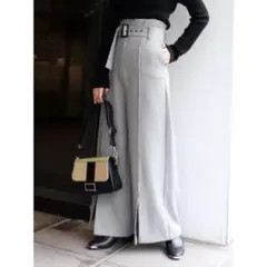 MURUA ピンタックワイドパンツ