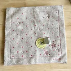 値下げ【 新品未使用 】CELINE セリーヌ タオル ハンカチ 桜