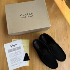 クラークス　ブラック　ワラビー　uk6 箱付き