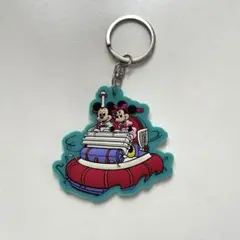 ディズニー アクアトピア レトロ キーホルダー ラバーキーチェーン