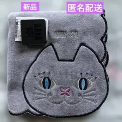 ANNA SUI 猫の顔タオルハンカチ