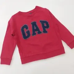 GAP 赤 トレーナー 長袖