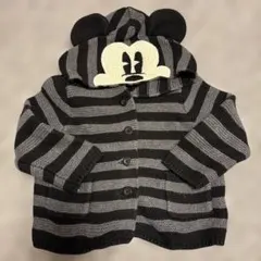 GAP ミッキー フード付き　カーディガン