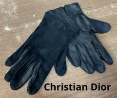 Christian Dior クリスチャンディオール ヴィンテージレザーグローブのサムネイル