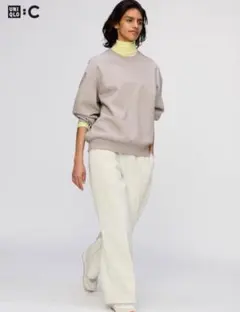 ユニクロ　ストレートスウェットパンツのサムネイル