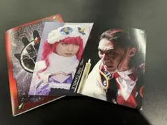 ゴジュウジャー ポストカード3 ファイヤキャンドル ブーケ 三本木大輔 まるぴ