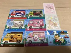 amiiboカード　どうぶつの森　あつ森　サンリオ　アミーボ　コラボ