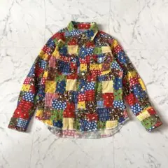 HYSTERIC MINI ヒステリックミニ パッチワーク ブラウス 120cm