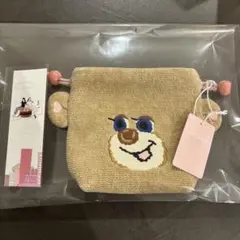 【新品未使用】ラブラリーバイフェイラー ドアップテディガール 耳付き巾着 女の子