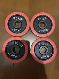 IROTEC ダンベルプレート 1.25kg 4枚セット - メルカリ