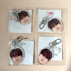 treasure ジョンウ 顔アクキー 喜怒哀楽 コンプリート