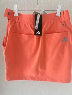 adidas ゴルフ用 レディーススカート オレンジ