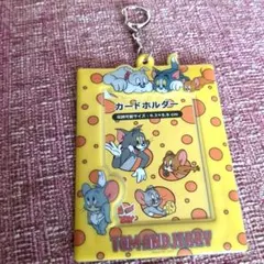 最終価格‼【未使用】トムとジェリー カードホルダー ストラップ付き