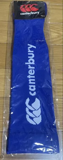 新品未使用カンタベリーCanterbury ラグビー ストッキング ブルーのサムネイル
