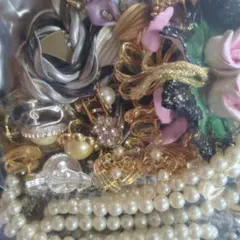 アクセサリー イミテーション まとめ売り パール 中古品