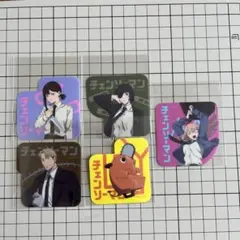 ②チェンソーマン グミ シール　ダイカットステッカー 5枚セット