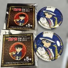 匿名配送】名探偵コナン コンサート トレーディング箔押し缶バッジ