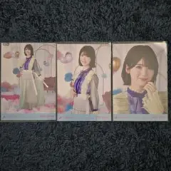 乃木坂46 筒井あやめ 生写真 15th 4種セミコンプ（レアポ 座りヨリあり