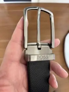 ⭐︎キスキス⭐︎様専用 BOSS ブラックレザーベルト HBN10 BOSS