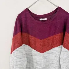 美品✨【XS】休閒長袖上衣 設計款長袖T恤