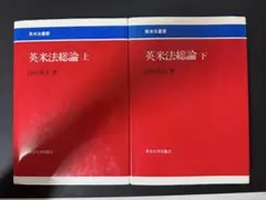 英米法総論 上・下　セット