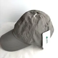 新品LOGOS キャンプ キャップ グレー57〜59cm ロゴス