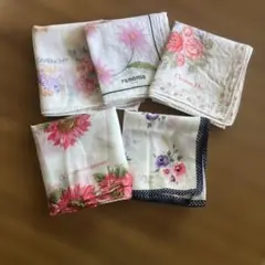 ハンカチ ブランド色々　5枚＋1枚（写真７枚目追加）✨