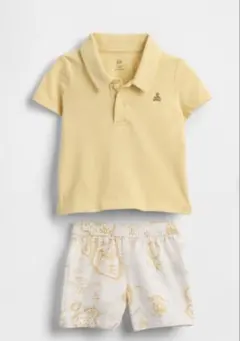 【新品】baby gap ポロ襟 コーデセット イエロー 70