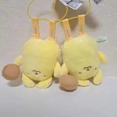 サンリオ 洗濯ばさみに挟まれちゃった！マスコット ポムポムプリン 2個セット