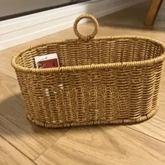 ナチュラルバスケット 約30cm x 20cm